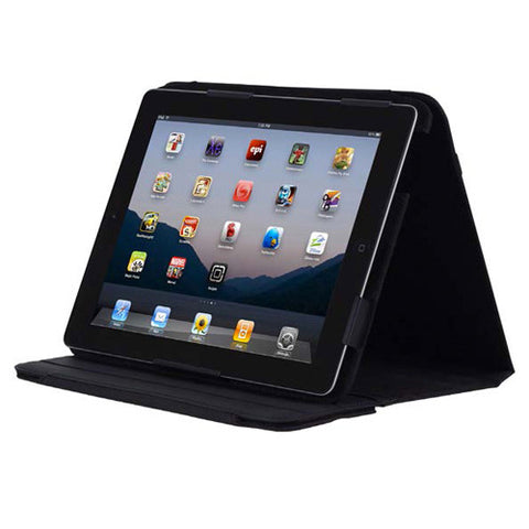 Executive Kickstand for iPad 3 - Black Leather