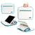 Roller - Soft Padded sleeve for iPad 3 - White/Blue