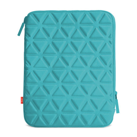 Belgique Foam padded sleeve for iPad- Teal