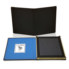 DODOCases Classic Black for iPad 2/3 (Sky Blue Interior)