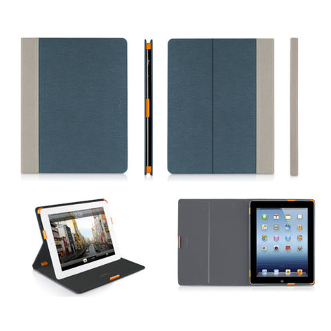 SLIMCases Slim Folio Cases for iPad 3 - Blue