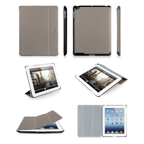 BOOKSTAND3 Protective Cases/Stand for iPad 3 - Gray