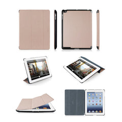 BOOKSTAND3 Protective Cases Stand for iPad 3 - Pink/Gray